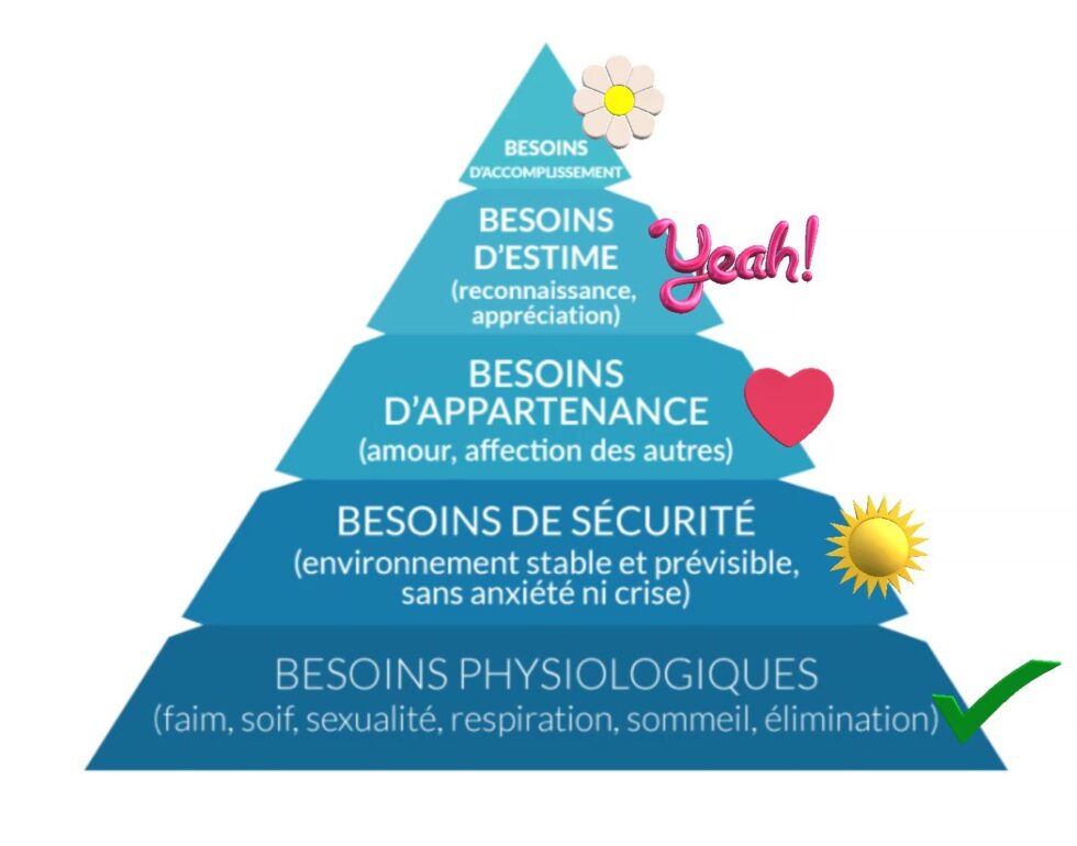 La Pyramides Des Besoins - Grandir Ensemble - Enfant, Nature Santé