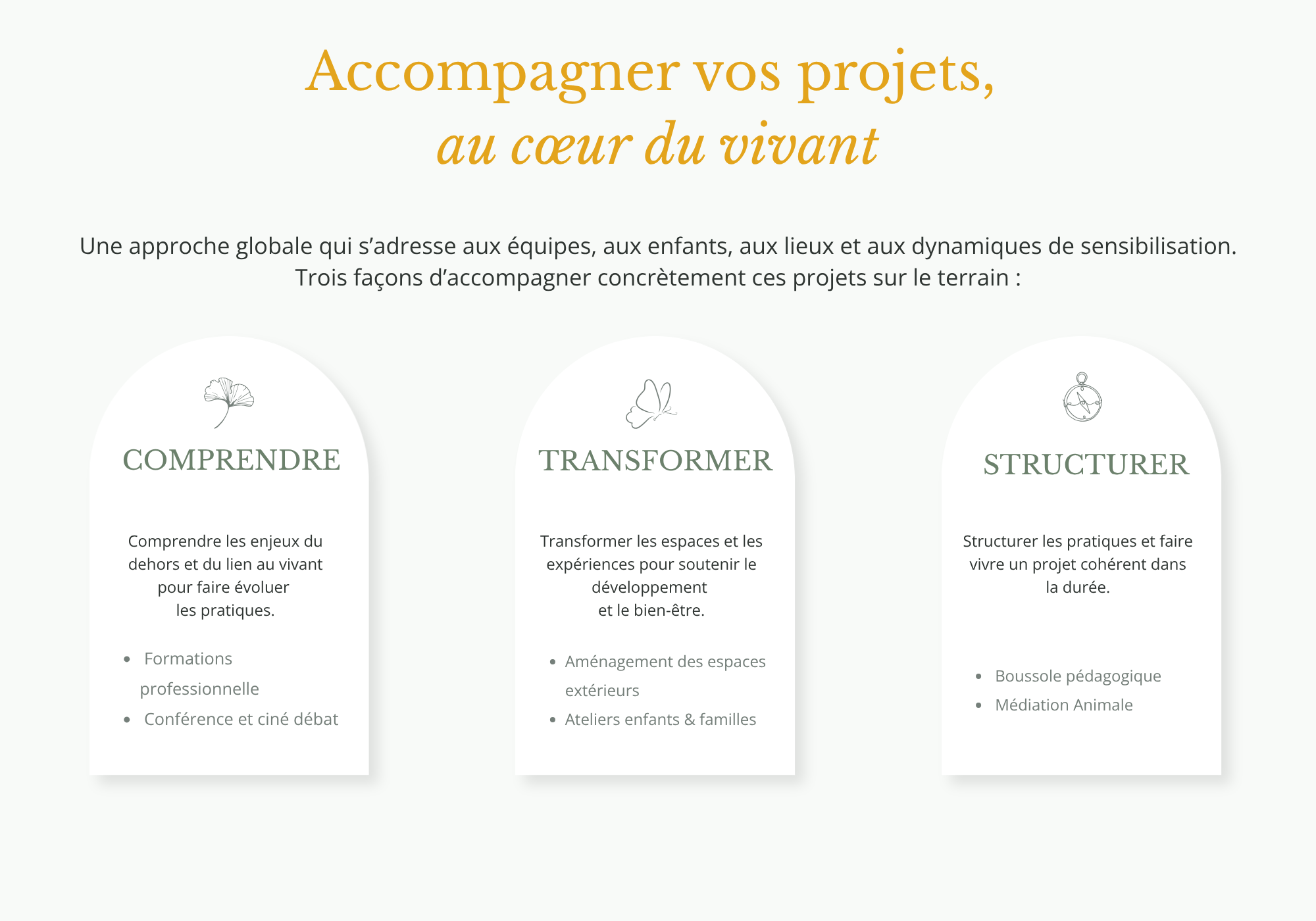 Mes accompagnements